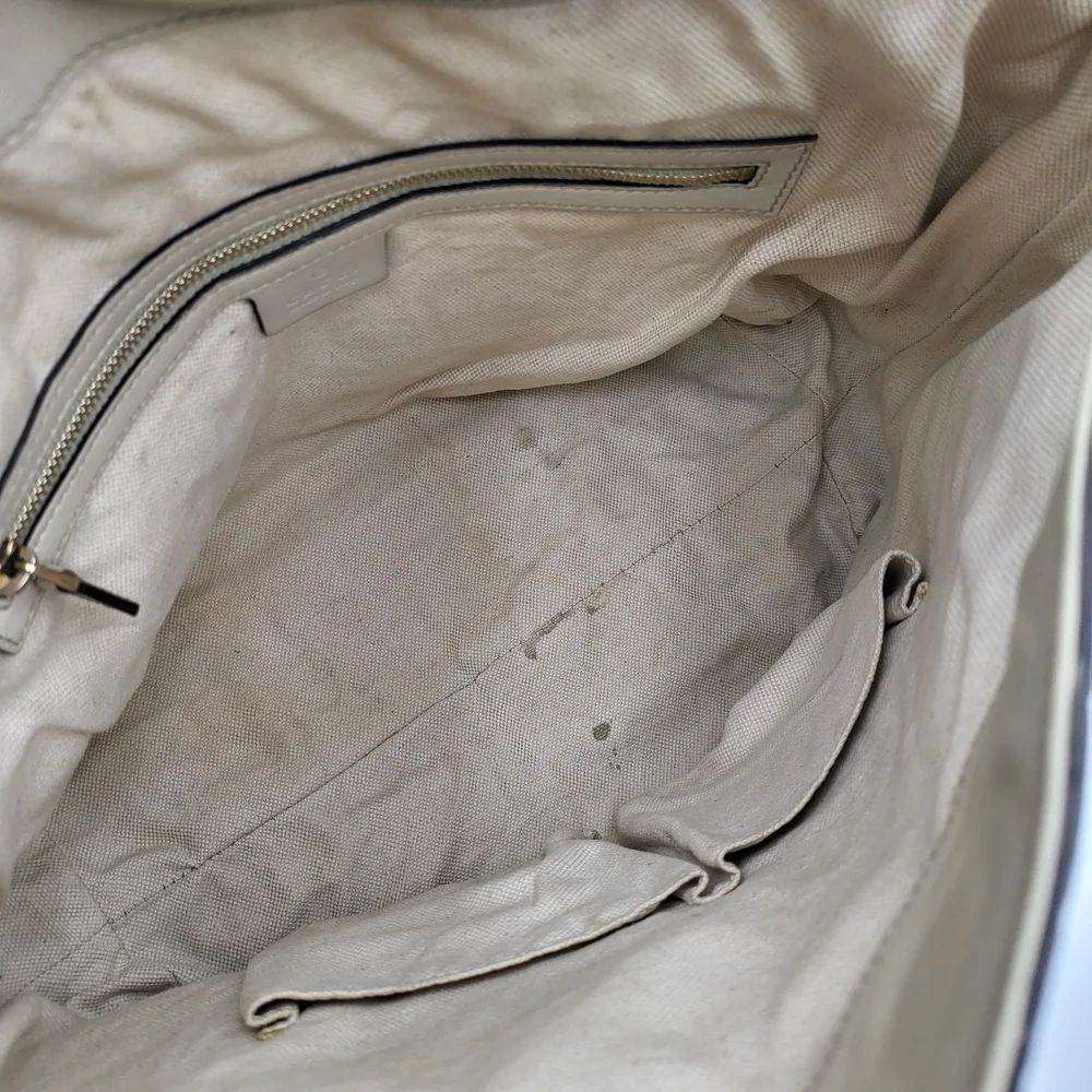 GUCCI MEDIUM GUCCISSIMA BREE FOLD OVER TOP HANDLE TOTE SATCHEL,,Authentic.. - Picture 12 of 16